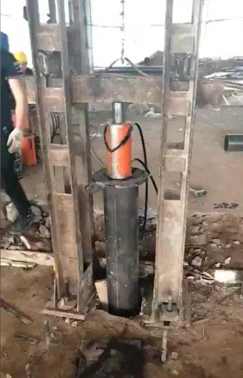 潍坊昌乐县钢管桩加固