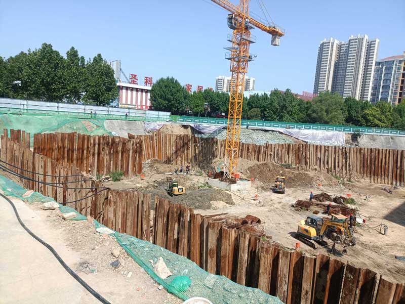 潍坊昌乐县钢板桩