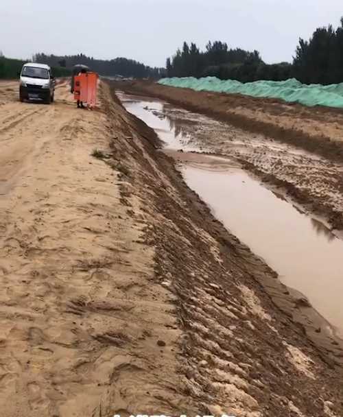 潍坊昌乐县河道降水